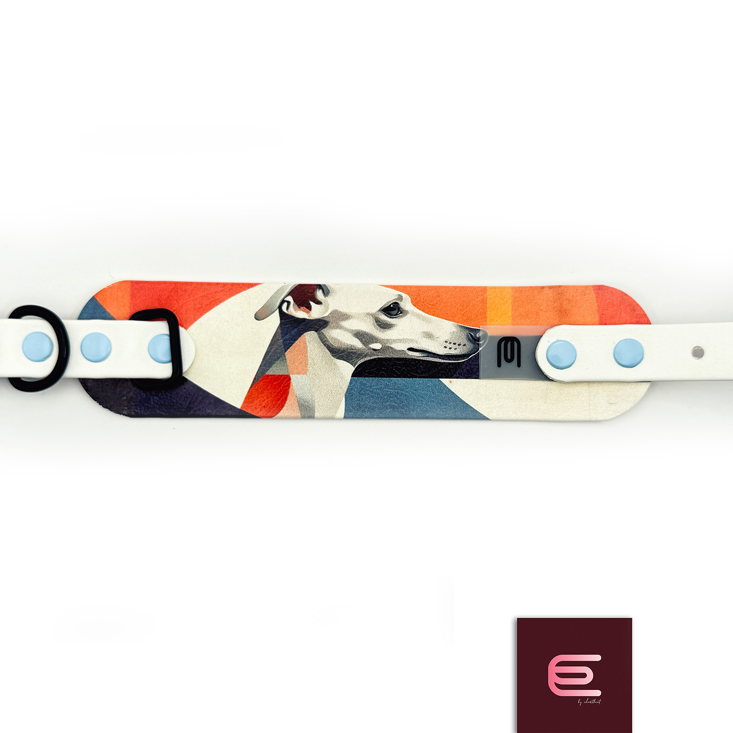 Obroża dla charcika włoskiego EYESH 294 BioThane® - EYESH -for dog walks- zdjęcie 1