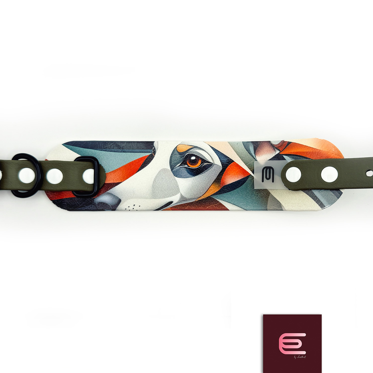 Obroża dla charcika włoskiego EYESH 296 BioThane® - EYESH -for dog walks- zdjęcie 1