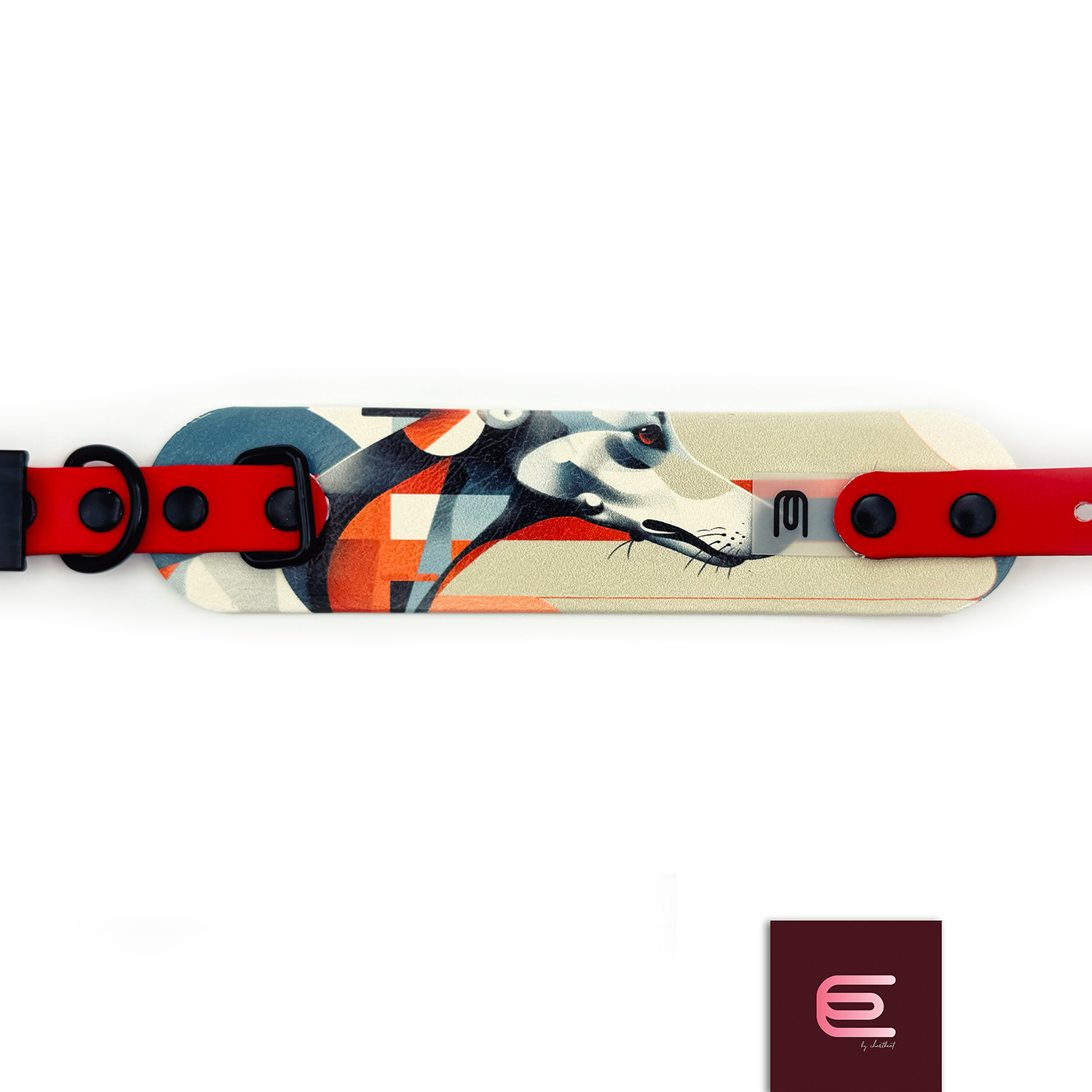 Obroża dla charcika włoskiego EYESH 298 BioThane® - EYESH -for dog walks- zdjęcie 1