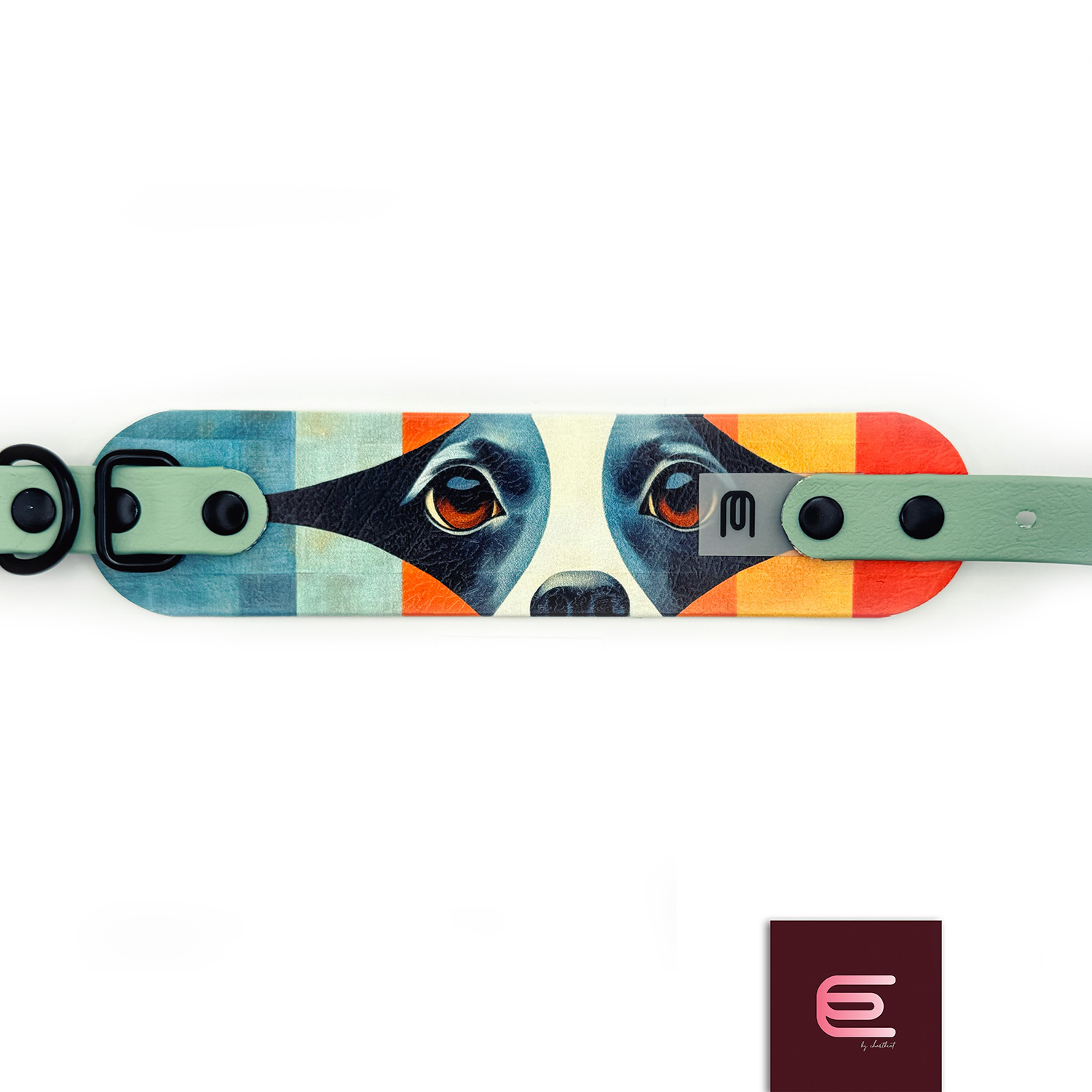 Obroża dla charcika włoskiego EYESH 300 BioThane® - EYESH -for dog walks- zdjęcie 1