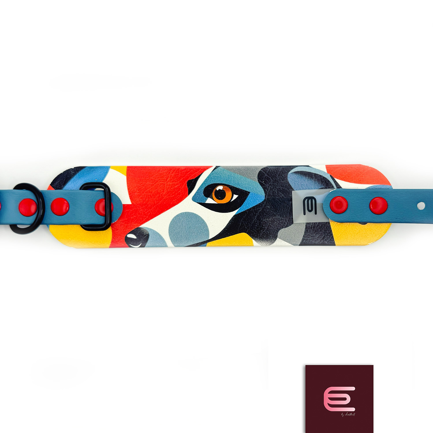 Obroża dla charcika włoskiego EYESH 303 BioThane® - EYESH -for dog walks- zdjęcie 1