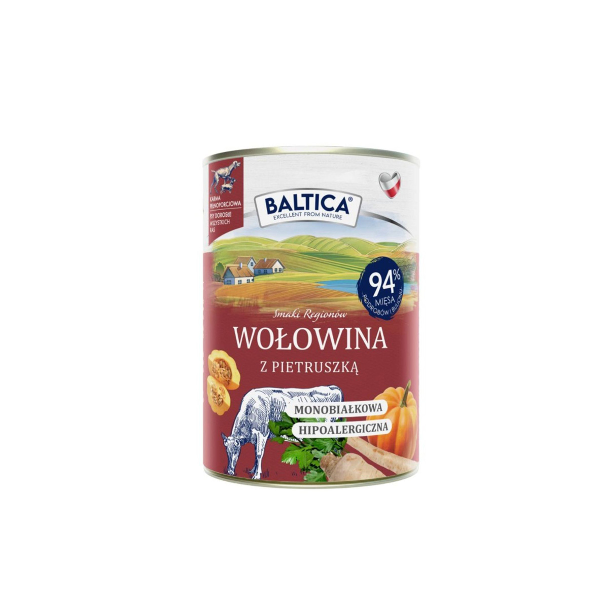 Karma mokra - wołowina z pietruszką Baltica zdjęcie 1