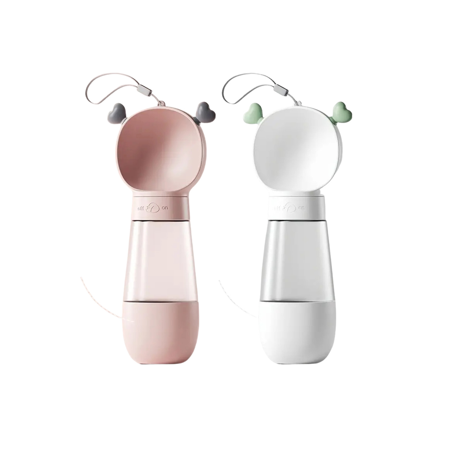 Spacerowy bidon na wodę z miejscem na karmę zdjęcie 1