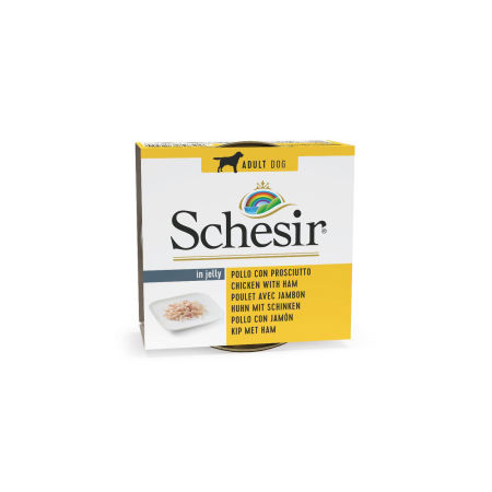 Karma mokra Schesir - filet z kurczaka z szynką 150g zdjęcie 1