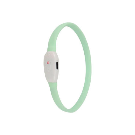 Świecąca, silikonowa obroża dla psa LED zdjęcie 1