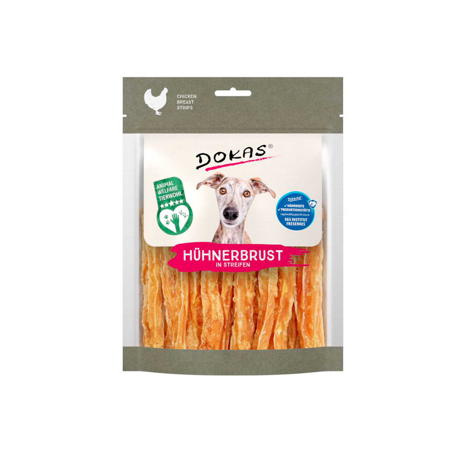 Paski z suszonej piersi kurczaka Dokas zdjęcie 1
